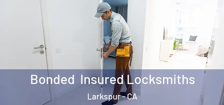 Bonded Insured Locksmiths Larkspur - CA