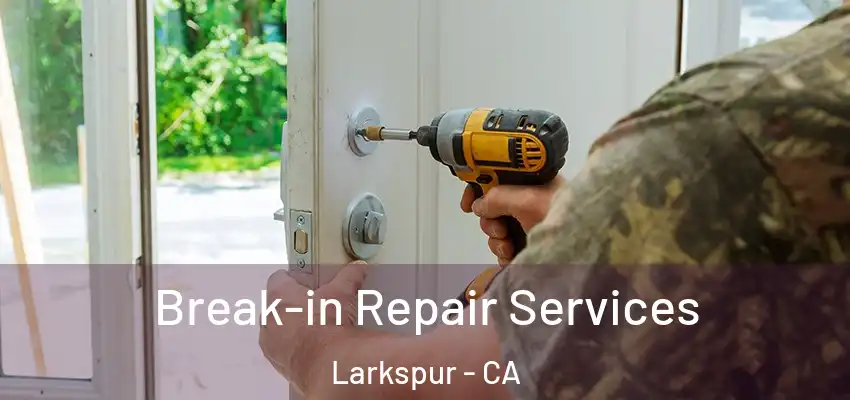 Break-in Repair Services Larkspur - CA