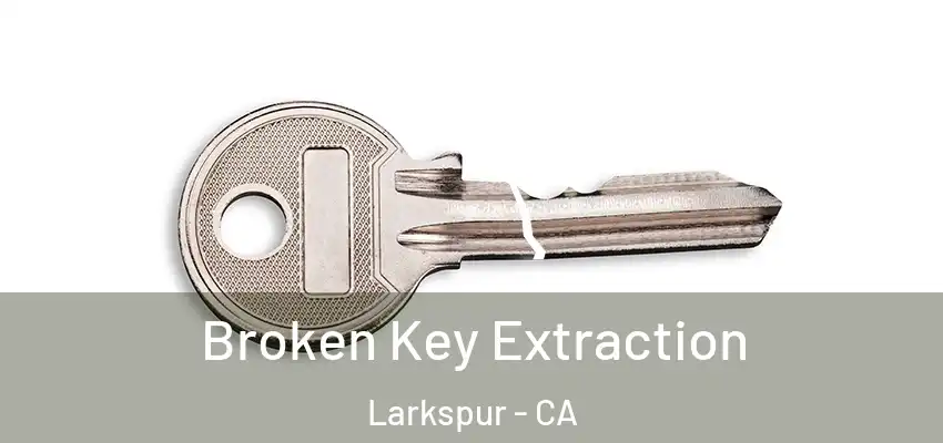 Broken Key Extraction Larkspur - CA