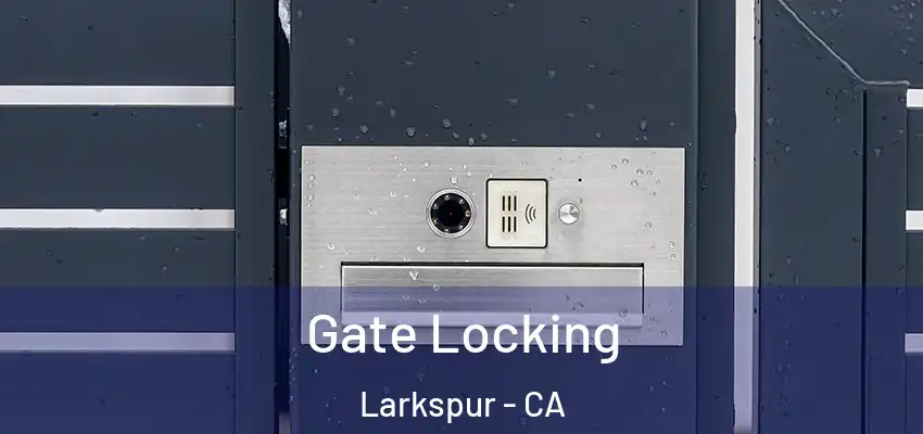  Gate Locking Larkspur - CA