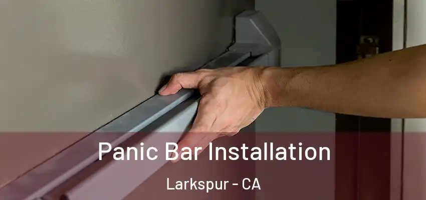  Panic Bar Installation Larkspur - CA